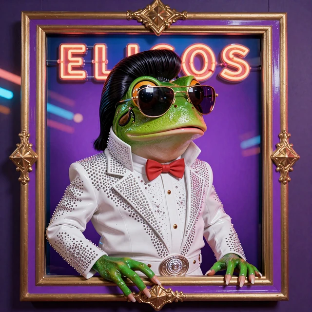 Elvis Frog in Vegas Slot von BGaming